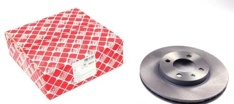 Диск гальмівний SEAT IBIZA IV, VW CADDY передн. (FEBI) FEBI BILSTEIN 06512