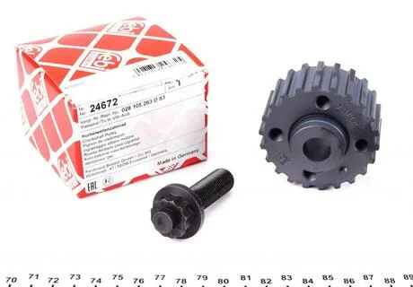 Зірочка ременя FEBI BILSTEIN 24672