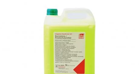 Рідина системи охолодження 5 л зелена -30°C FEBI BILSTEIN 26581