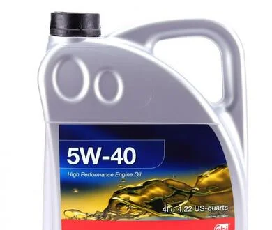 Олія моторна Febi Engine Oil 5W-40 (4 л) FEBI BILSTEIN 32937