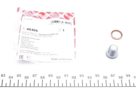 Пробка зливу мастила FEBI BILSTEIN 46409