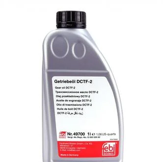 Олія АКПП ATF DCTF-2 TL 52529-C жовта 1л FEBI BILSTEIN 49700