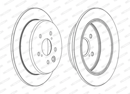 Гальмівний диск FERODO DDF1815C