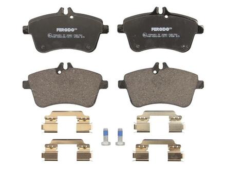 Комплект тормозных колодок из 4 шт. дисков FERODO FDB1750 (фото 1)