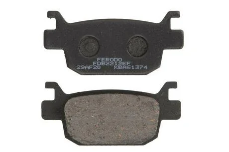 Комплект гальмівних колодок FERODO FDB2212EF (фото 1)