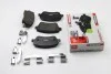 Колодки тормозные передние Suzuki Swift 05- (TRW) FERODO FDB4069 (фото 3)