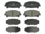 Колодки тормозные передние Honda Accord VIII 08- (akebono) FERODO FDB4270 (фото 4)
