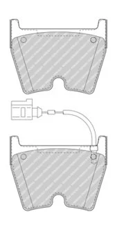 Тормозные колодки, дисковые. FERODO FDB5023 (фото 1)