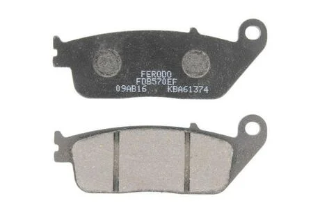 Комплект гальмівних колодок FERODO FDB570EF (фото 1)