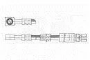 Шланг гальмівний FERODO FHY2237