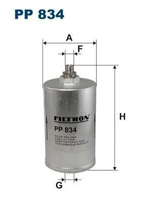 Фильтр FILTRON PP834 (фото 1)