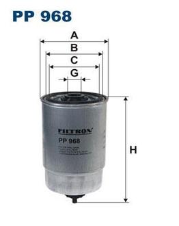 Фильтр топливный в сборе FILTRON PP968