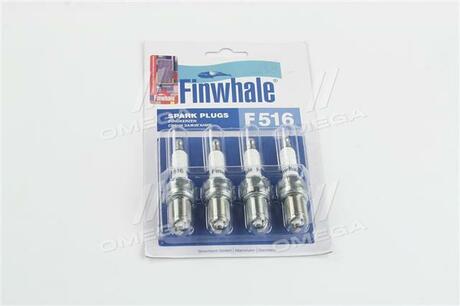 Свічка запалювання ВАЗ 2110-2112, 1117-1119,2170-2172 16 клап (компл.4 шт) Finwhale F516