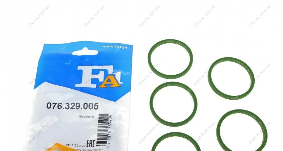 Прокладка патрубка інтеркуллера Fischer Automotive One (FA1) 076.329.005 (фото 1)