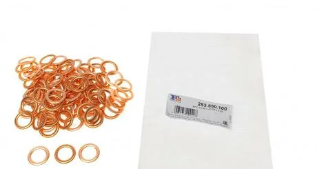 Ущільнювальне кільце, пробка для зливання оливи Fischer Automotive One (FA1) 253.550.100