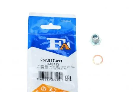 Болт слива FA1 Fischer Automotive One (FA1) 257.817.011 (фото 1)