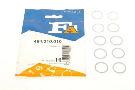 Прокладка пробки сливного поддона масла. Fischer Automotive One (FA1) 484310010