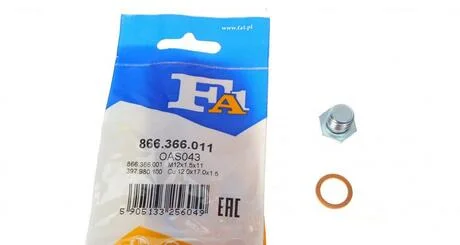 Болт слива FA1 Fischer Automotive One (FA1) 866.366.011