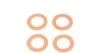Комплект прокладок турбіни OPEL Combo C 01-11, Corsa C 00-06, Meriva A 03-10; SUZUKI Swift 04-10, Ignis 03-08, Splash 08-15 Fischer Automotive One (FA1) KT120015 (фото 9)