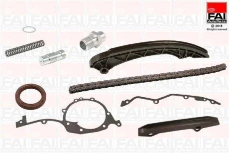 Комплект ланцюга приводу ГРМ (з ущільненнями) BMW 3 (E46)/5(E39) 95- (M52/M54) Fischer Automotive One (FA1) TCK170