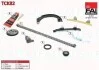 Комплект цепи ГРМ (Цепь+звездочки+натяжник+лыжи) Toyota Yaris 1.3 05- Fischer Automotive One (FA1) TCK82 (фото 1)