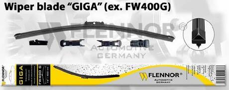 Щітка склоочисника (450 аеро)) Flennor FW450G