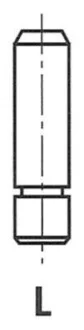 Напрямна клапана (ремонтний розмір D 12,1 мм)) FRECCIA G2948