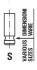 Клапан выпускной R6642/RNT LEXUS/TOYOTA R6642/RNT FRECCIA R6642RNT (фото 1)