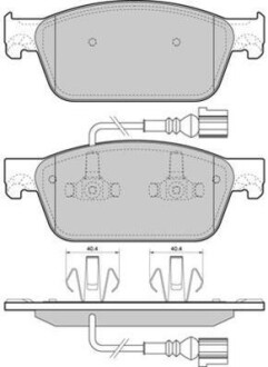 Колодки передні FREMAX FBP-1672