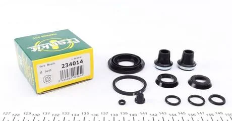 Ремкомплект гальмівного супорта OPEL Astra G 98-05, Zafira A 99-05 FRENKIT 234014