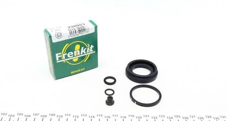 Ремкомплект гальмівного супорта VW Polo 02-09, PASSAT B5 96-05, Passat B3-B4 88-96, Passat B2 81-88, Golf II 83-92, Golf III 91-98, Polo 94-01; AUDI 100 82-91, 80 91-95; OPEL Corsa E 14-14, Crossland 17-; VOLVO S40 04-12, V40 96-04, S40 95-04; ALFA R FRENKIT 238053