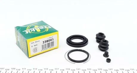 Ремкомплект гальмівного супорта TOYOTA Camry 06-11, RAV4 05-13, RAV4 13-18, RAV4 HYBRID 15-18, Aurion 06-12; MITSUBISHI Outlander 15-21; LEXUS ES 06-12, ES 12-18 FRENKIT 238061