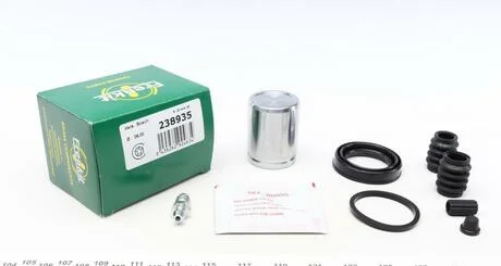Ремкомпл супорта зад AVENSIS/COROLLA (38мм) 03- (з поршнем) FRENKIT 238935