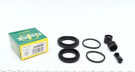 Ремкомплект гальмівного супорта AUDI 100 82-91, 80 78-95; RENAULT Espace 97-02 FRENKIT 240005