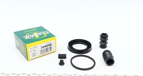 Ремкомплект гальмівного супорту CITROEN C1 FIAT PANDA, MARBELLA OPEL AGILA PEUGEOT 107, 206 SUZUKI I FR248056 FRENKIT 248056