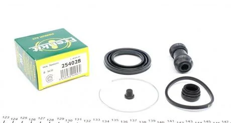 Ремкомплект гальмівного супорту MITSUBISHI COLT, GALANT, SAPPORO, LANCER SPACE WAGON, TREDIA-CORDIA FR254028 FRENKIT 254028