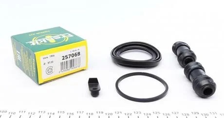 Ремкомплект гальмівного супорта переднього AUDI A4 07-15, A5 07-16 FRENKIT 257068