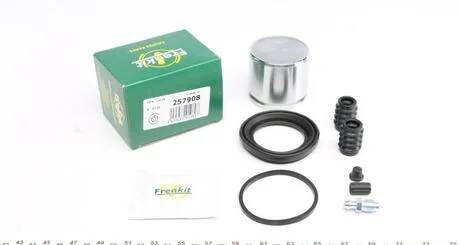 Ремкомпл супорта перед ALMERA/PRIMERA (57мм) 00- (з поршнем) FRENKIT 257908
