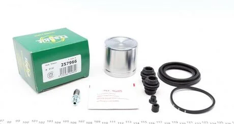 Ремкомплект тормозного суппорта NISSAN Cebe,Juke,Leaf 10>>,Teana,Tiida 07-11 -F FR257966 FRENKIT 257966