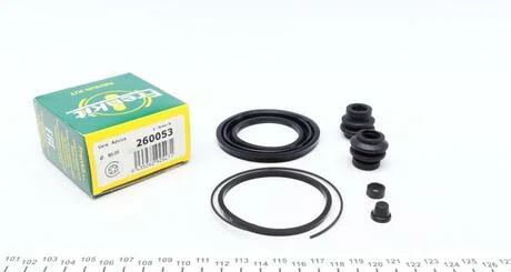Ремкомплект гальмівного супорту TOYOTA AURIS, COROLLA, URBAN CRUISER FR260053 FRENKIT 260053 (фото 1)