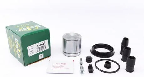 Ремкомпл супорта перед Audi A4/A6/BMW 5 E39/E60/Berlingo 08-/Mondeo/S-Max (з поршнем) FRENKIT 260915