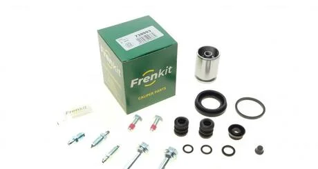 Ремкомплект супорту заднього Audi A4/A6/VW Golf 3/Polo 3/Sharan/Vento (d=38mm)(Lucas/TRW)(+поршень/напрямні) FRENKIT 738903