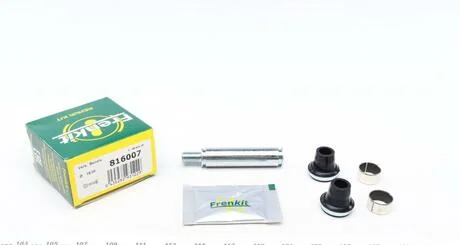 Ремкомплект направляючих суппорту CITROЁN 95-98/ FIAT 07>>/LANCIA 95-03/PEUGEOT 90-99 -F FR816007 FRENKIT 816007