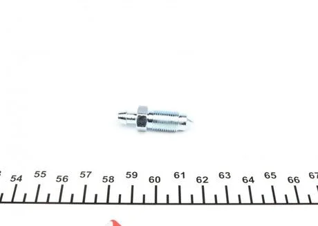 Штуцер прокачки гальмівного супорта 11,00/36,00/10 x1.0 RENAULT Master III 10-; MERCEDES-BENZ Vito W638 96-03; NISSAN NV400 10-21; OPEL Movano B 10-21; CHEVROLET Lacetti 04-13, Aveo T250/255 06-16, Aveo T200 03-08, Evanda V200 04-06; DAEWOO Nubira FRENKIT 87002
