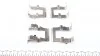Монтажний комплект MITSUBISHI L200 96>07,Outlander 03>>,Montero 11,Galant IV FR901194 FRENKIT 901194 (фото 2)