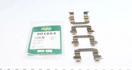 Монтажний комплект HYUNDAI ix35,i40 10>>/ KIA Sportage (10-15),Sorento 02>> FR901664 FRENKIT 901664