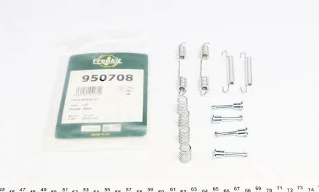 Комплект пружинок FRENKIT 950708