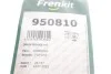 Ремкомплект колодок стояночного тормоза FRENKIT 950810 (фото 3)