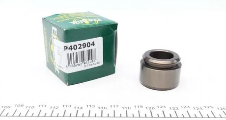Поршень гальмівного супорту RENAULT Megane II 03-09, Clio III 05-12; PEUGEOT 807 02-14; NISSAN 350Z 02-08; MITSUBISHI Lancer IX 03-11, Carisma 95-04; CITROEN C8 02-14; SUBARU Impreza 07-11, Impreza 00-07, WRX 14-21, WRX STI 14-; ALFA ROMEO Giulia 16- FRENKIT P402904