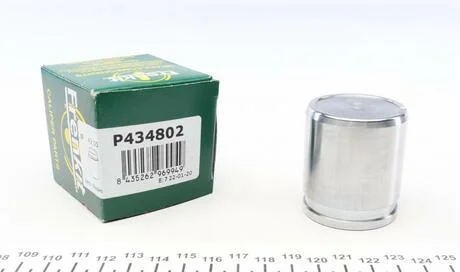 Поршень гальмівного супорту TOYOTA Prius 09-17; FORD Ranger 00-11; NISSAN Maxima A33 00-06, NP300 08-14, Pickup Navara D22 97-05; MITSUBISHI L200 96-06; MAZDA CX-7 06-12, CX-9 06-15, BT-50 06-12; LEXUS IS 05-13; SUBARU Impreza 07-16, Legacy 09-14, Ou FRENKIT P434802